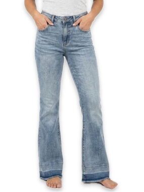 Blakeley Mid Rise Stretch Flare Jeans